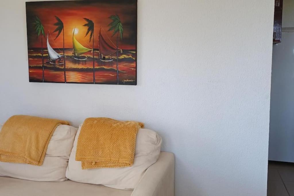Apartamento A Beira-Mar. Beachfront Apartment Sao Goncalo do Amarante  Bagian luar foto