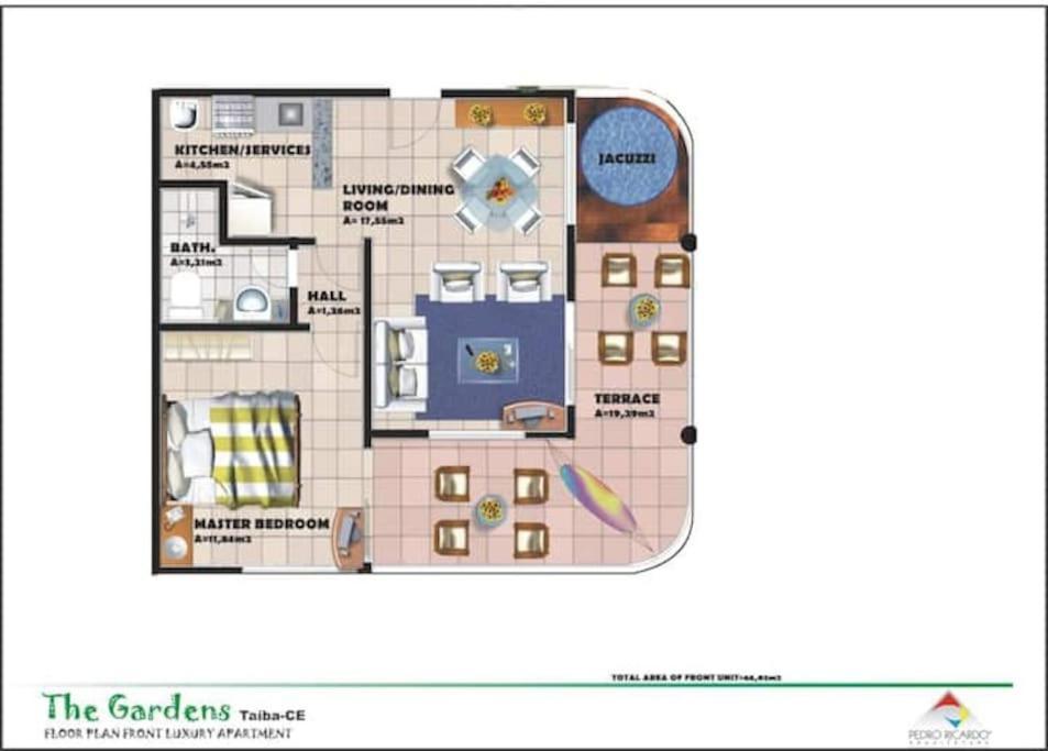 Apartamento A Beira-Mar. Beachfront Apartment Sao Goncalo do Amarante  Bagian luar foto
